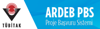 ARDEB PBS PROJE BAŞVURU SİSTEMİ